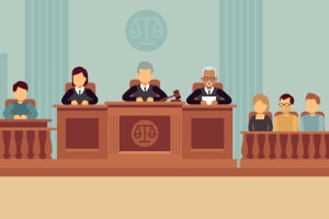 Wer eröffnet das Insolvenzverfahren? Dafür ist das Insolvenzgericht zuständig.